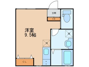 コーポＩＣＨＩＹＯＳＨＩの物件間取画像